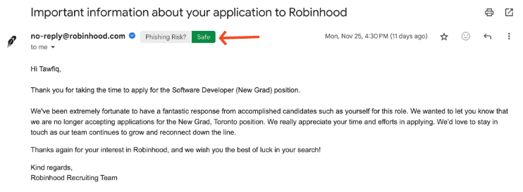 NLP Phishing Detection